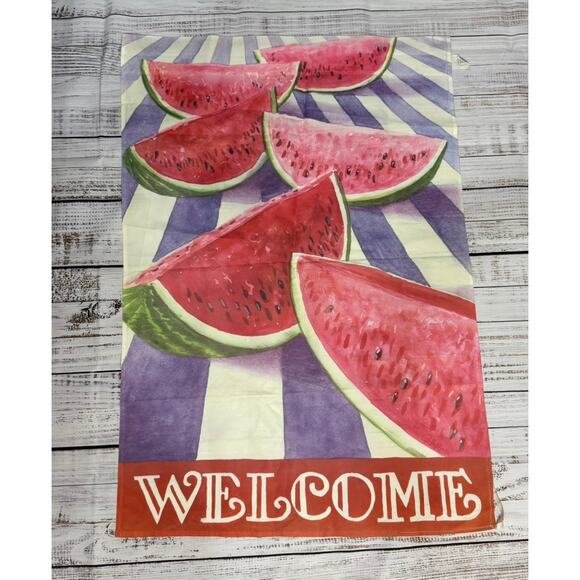 Northlight Summer Watermelon Slice Garden Flag Multicolor - Picture 2 of 2